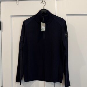 Canada Goose Stormont 1/4 Zip Sweater Men's Dark Navy Sweater